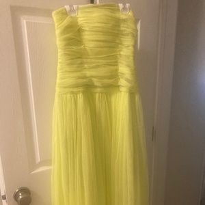 COLLECTION LIMITED-EDITION RUCHED STRAPLESS TULLE DRESS